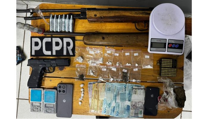 Laranjeiras - Polícia Civil desarticula ponto de tráfico e prende nova liderança de facção criminosa